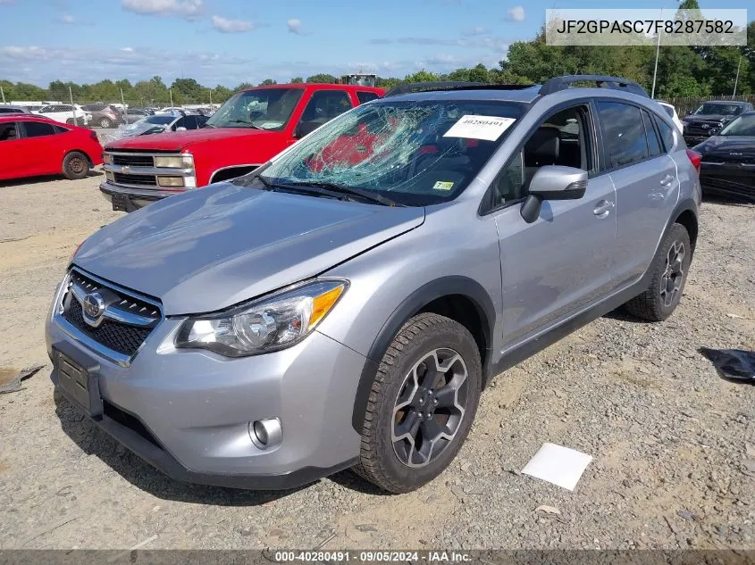 2015 Subaru Xv Crosstrek 2.0I Limited VIN: JF2GPASC7F8287582 Lot: 40280491