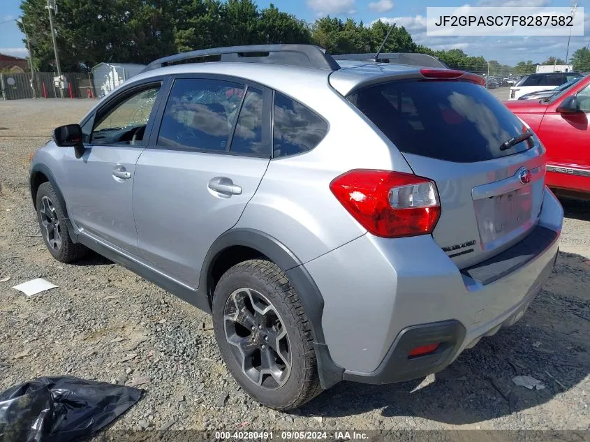 2015 Subaru Xv Crosstrek 2.0I Limited VIN: JF2GPASC7F8287582 Lot: 40280491