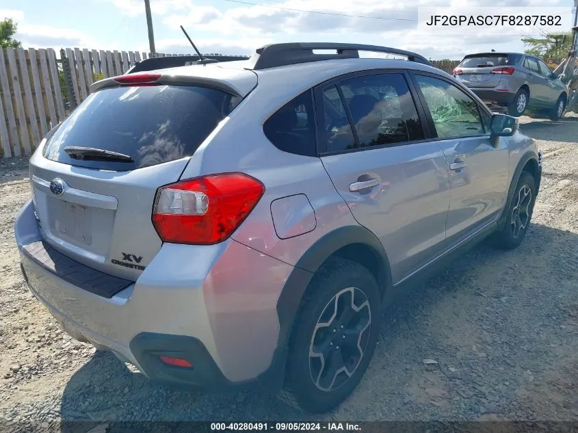 2015 Subaru Xv Crosstrek 2.0I Limited VIN: JF2GPASC7F8287582 Lot: 40280491