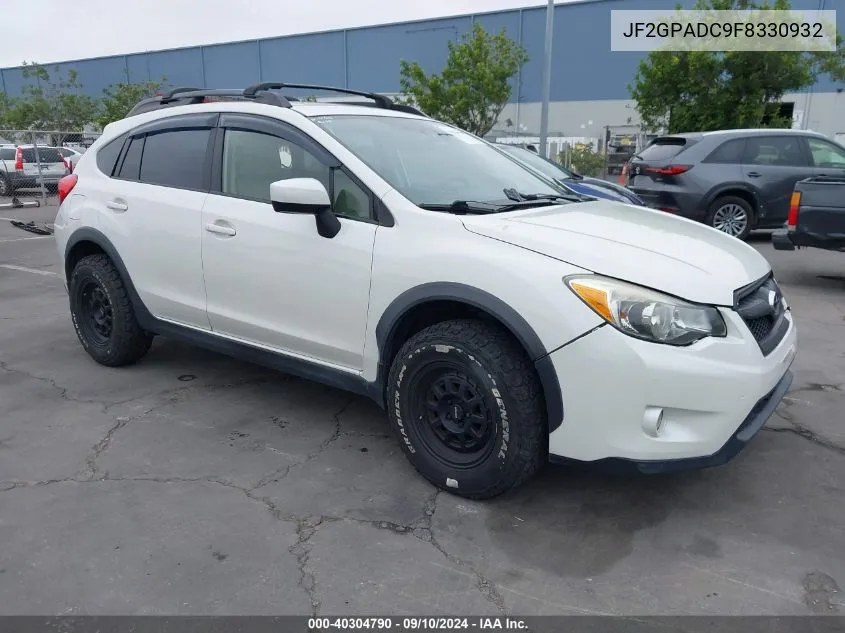 2015 Subaru Xv Crosstrek 2.0I Premium VIN: JF2GPADC9F8330932 Lot: 40304790