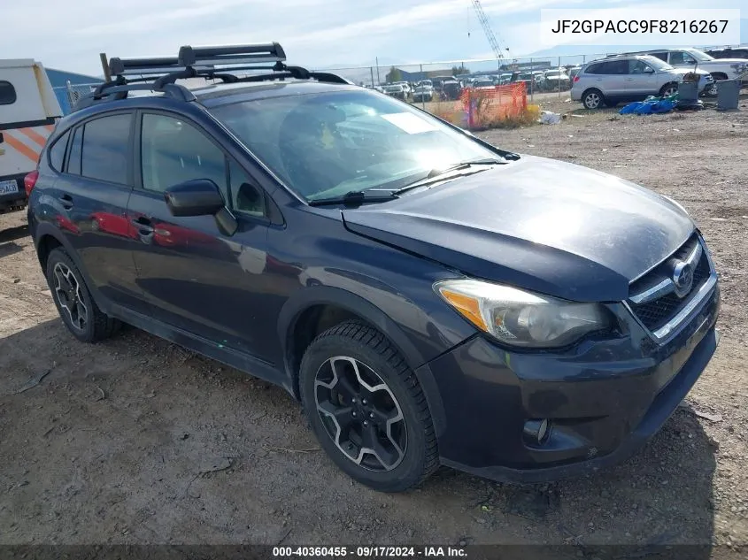 2015 Subaru Xv Crosstrek 2.0I Premium VIN: JF2GPACC9F8216267 Lot: 40360455