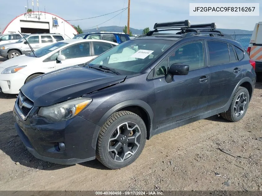 2015 Subaru Xv Crosstrek 2.0I Premium VIN: JF2GPACC9F8216267 Lot: 40360455