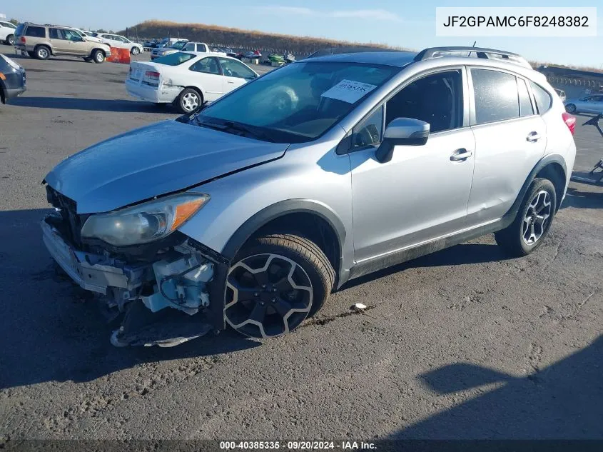 2015 Subaru Xv Crosstrek 2.0I Limited VIN: JF2GPAMC6F8248382 Lot: 40385335