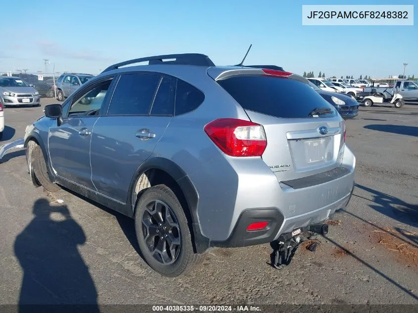 2015 Subaru Xv Crosstrek 2.0I Limited VIN: JF2GPAMC6F8248382 Lot: 40385335