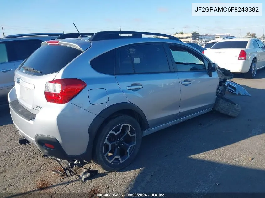 2015 Subaru Xv Crosstrek 2.0I Limited VIN: JF2GPAMC6F8248382 Lot: 40385335