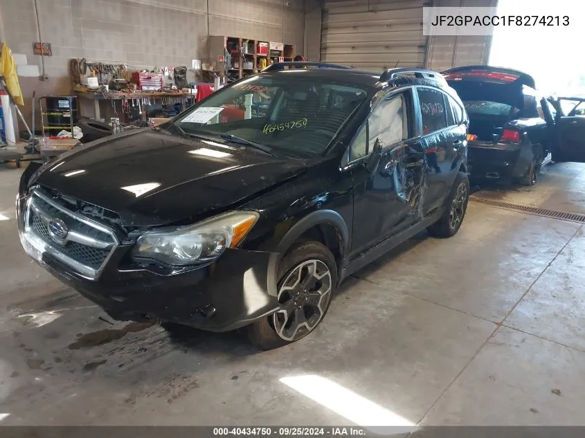 2015 Subaru Xv Crosstrek 2.0I Premium VIN: JF2GPACC1F8274213 Lot: 40434750