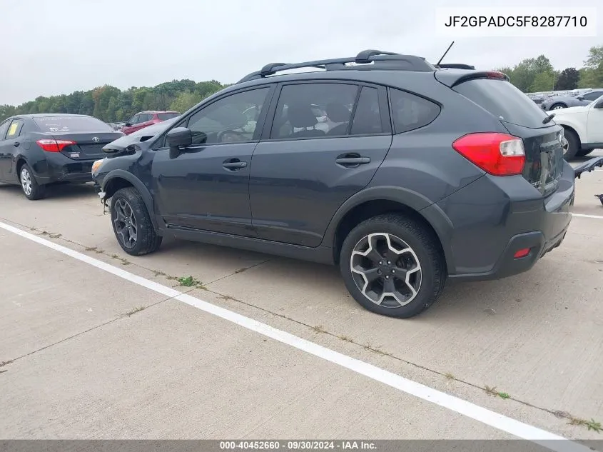 2015 Subaru Xv Crosstrek 2.0I Premium VIN: JF2GPADC5F8287710 Lot: 40452660