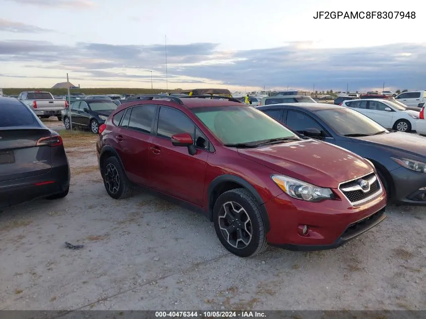 2015 Subaru Xv Crosstrek 2.0 Limited VIN: JF2GPAMC8F8307948 Lot: 40476344