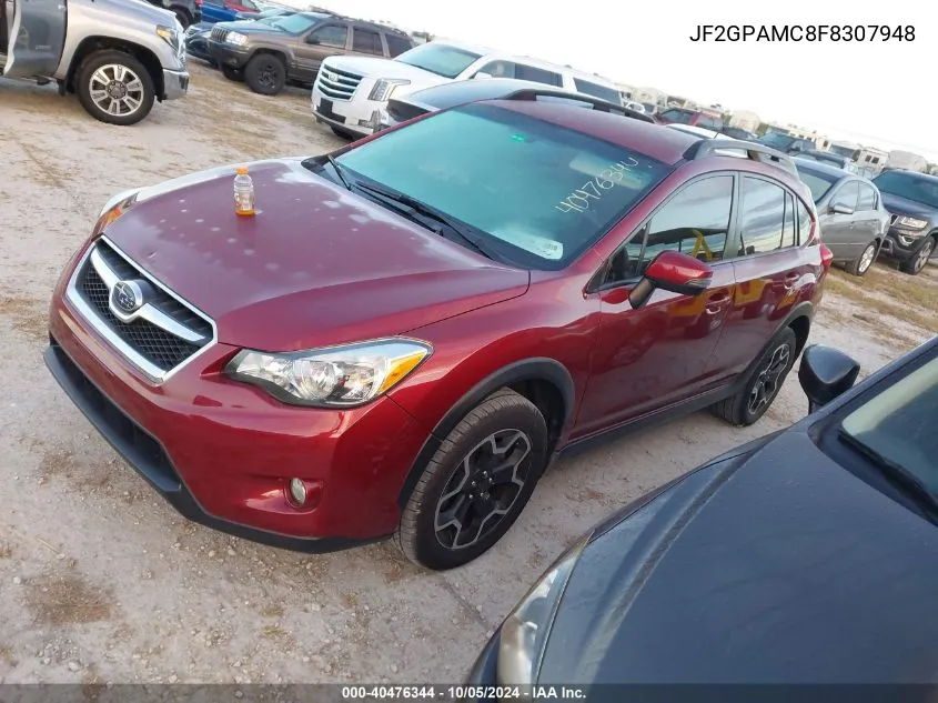 2015 Subaru Xv Crosstrek 2.0 Limited VIN: JF2GPAMC8F8307948 Lot: 40476344