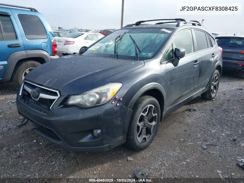 2015 Subaru Xv Crosstrek 2.0I Limited VIN: JF2GPASCXF8308425 Lot: 40493029