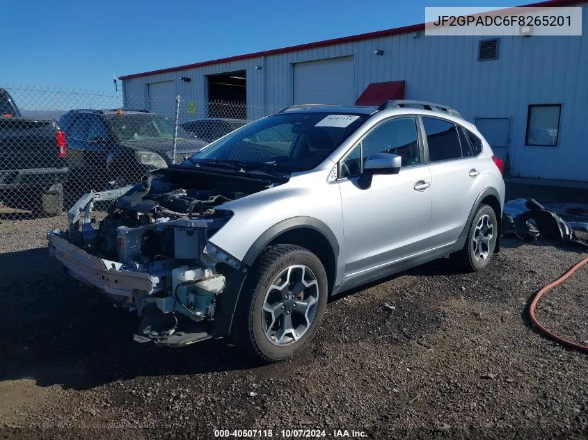 2015 Subaru Xv Crosstrek 2.0I Premium VIN: JF2GPADC6F8265201 Lot: 40507115