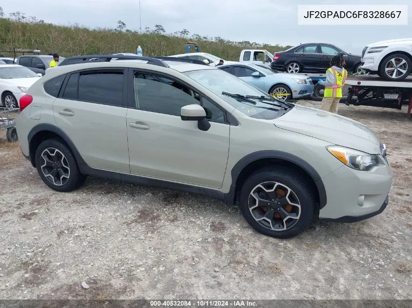 2015 Subaru Xv Crosstrek 2.0I Premium VIN: JF2GPADC6F8328667 Lot: 40532084