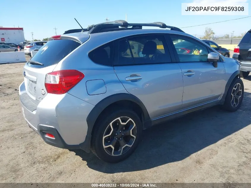 2015 Subaru Xv Crosstrek 2.0I Premium VIN: JF2GPAFC9F8259308 Lot: 40539232