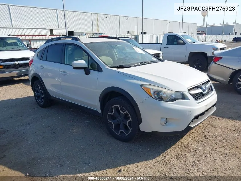 2015 Subaru Xv Crosstrek 2.0 Premium VIN: JF2GPACC9FH276923 Lot: 40550241