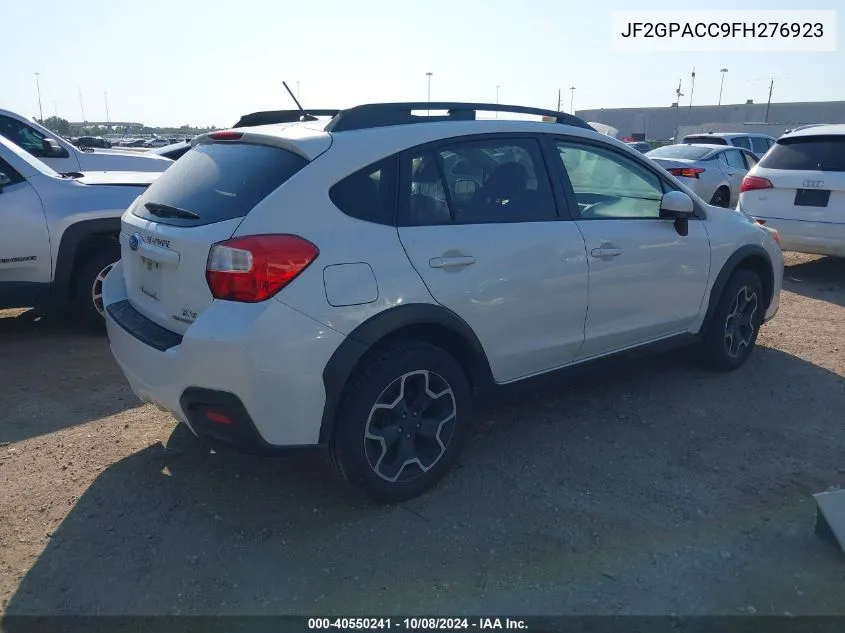 2015 Subaru Xv Crosstrek 2.0 Premium VIN: JF2GPACC9FH276923 Lot: 40550241