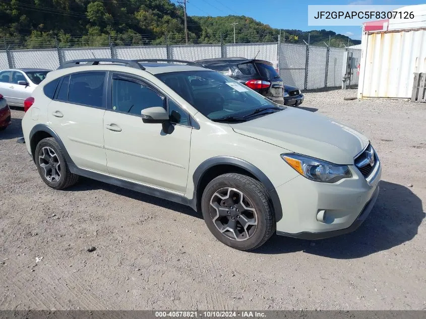 2015 Subaru Xv Crosstrek 2.0I Limited VIN: JF2GPAPC5F8307126 Lot: 40578821