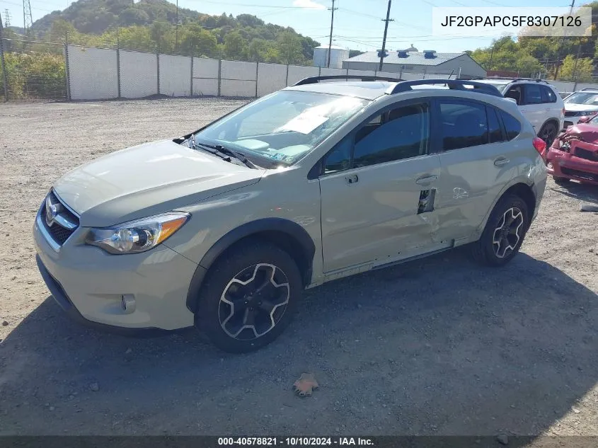 2015 Subaru Xv Crosstrek 2.0I Limited VIN: JF2GPAPC5F8307126 Lot: 40578821