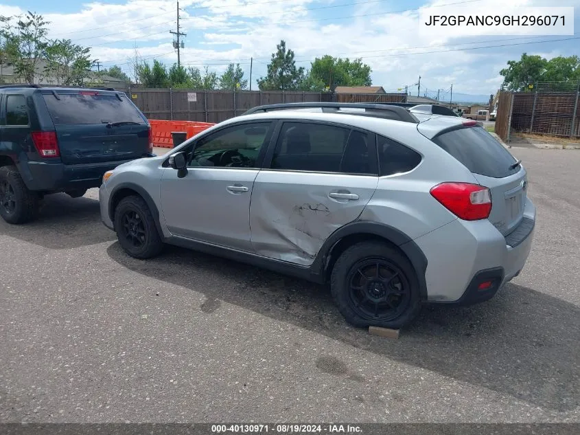 2016 Subaru Crosstrek 2.0I Limited VIN: JF2GPANC9GH296071 Lot: 40130971