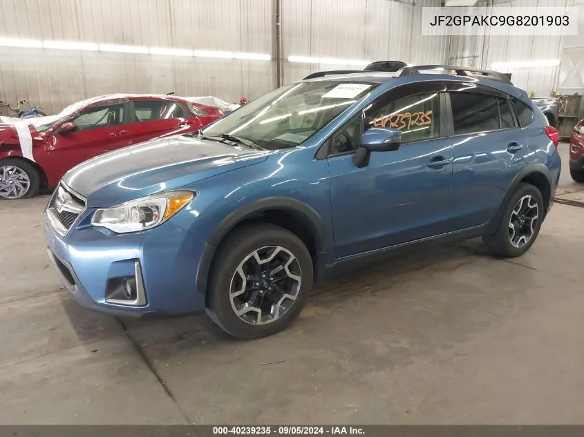 2016 Subaru Crosstrek Limited VIN: JF2GPAKC9G8201903 Lot: 40239235