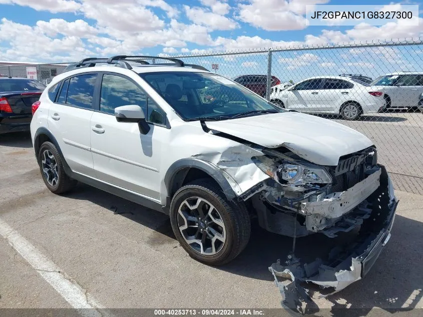 2016 Subaru Crosstrek 2.0I Limited VIN: JF2GPANC1G8327300 Lot: 40253713