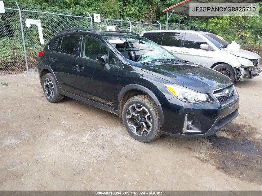 2016 Subaru Crosstrek Limited VIN: JF2GPANCXG8325710 Lot: 40319394