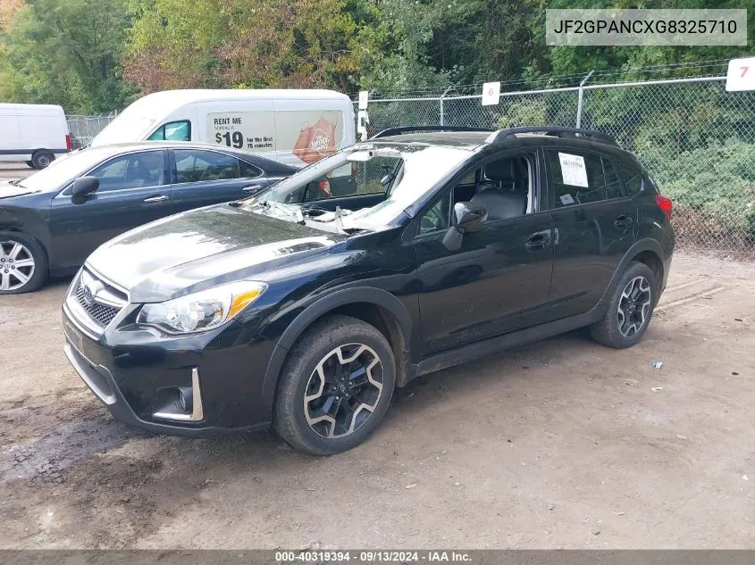 2016 Subaru Crosstrek Limited VIN: JF2GPANCXG8325710 Lot: 40319394