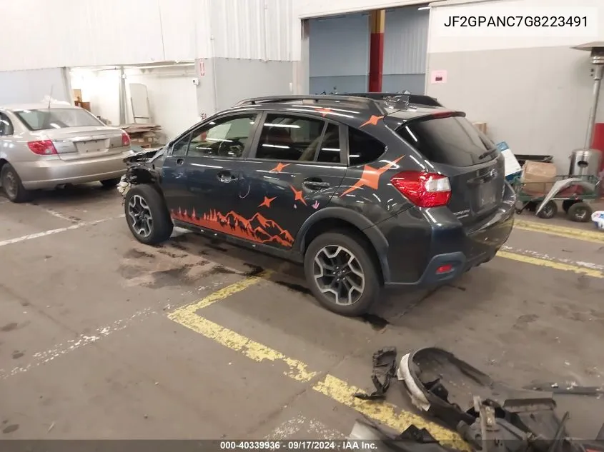 2016 Subaru Crosstrek 2.0I Limited VIN: JF2GPANC7G8223491 Lot: 40339936