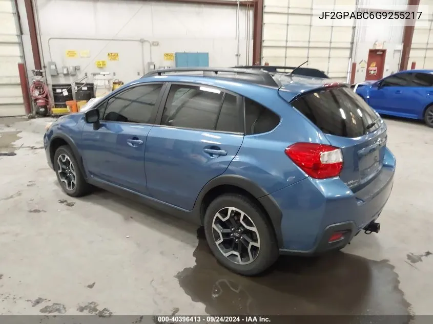 2016 Subaru Crosstrek 2.0I Premium VIN: JF2GPABC6G9255217 Lot: 40396413