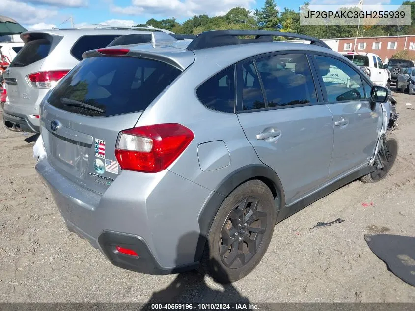 2016 Subaru Crosstrek 2.0I Limited VIN: JF2GPAKC3GH255939 Lot: 40559196