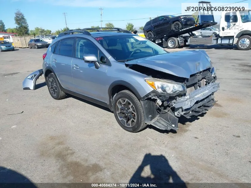 2016 Subaru Crosstrek 2.0I Premium VIN: JF2GPABC6G8239069 Lot: 40584374