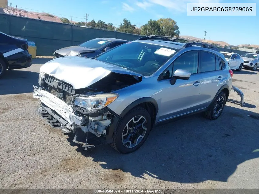 2016 Subaru Crosstrek 2.0I Premium VIN: JF2GPABC6G8239069 Lot: 40584374