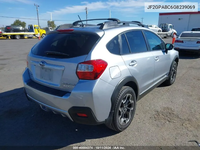 2016 Subaru Crosstrek 2.0I Premium VIN: JF2GPABC6G8239069 Lot: 40584374