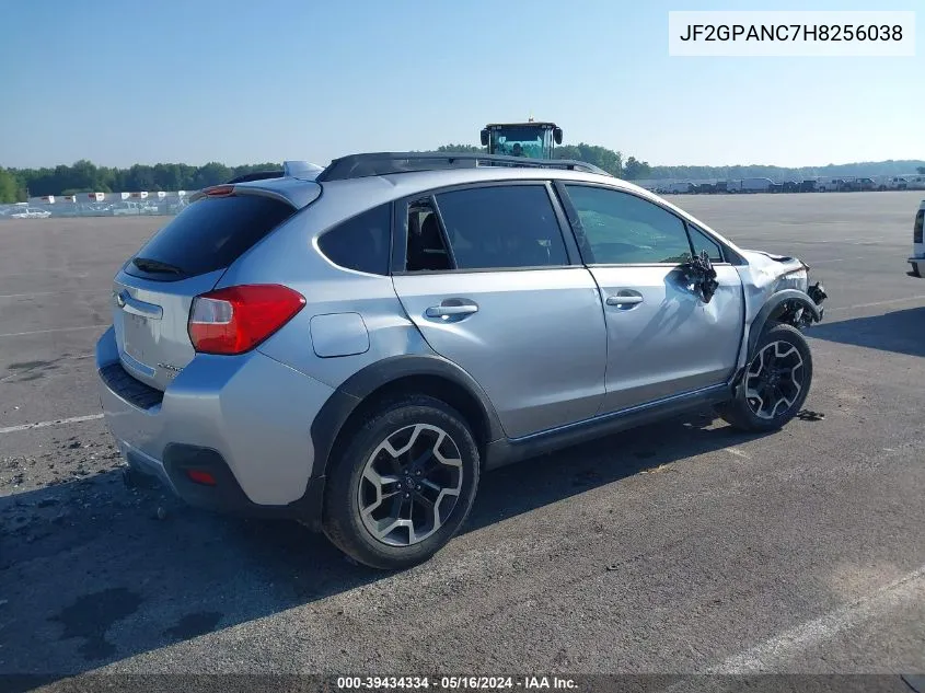 2017 Subaru Crosstrek 2.0I Limited VIN: JF2GPANC7H8256038 Lot: 39434334