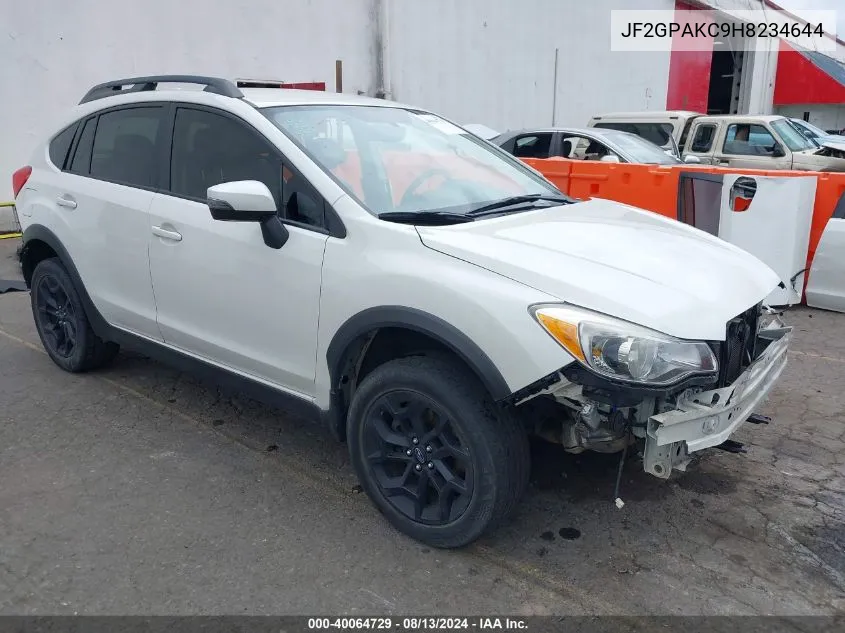 2017 Subaru Crosstrek 2.0I Limited VIN: JF2GPAKC9H8234644 Lot: 40064729