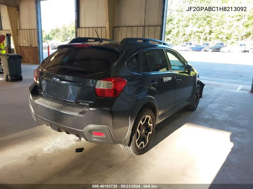 JF2GPABC1H8213092 2017 Subaru Crosstrek 2.0I Premium