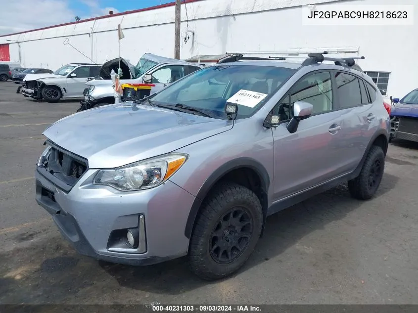 JF2GPABC9H8218623 2017 Subaru Crosstrek 2.0I Premium