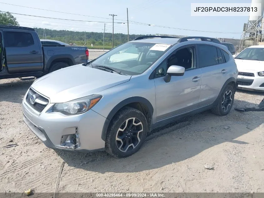 2017 Subaru Crosstrek 2.0I Premium VIN: JF2GPADC3H8237813 Lot: 40295464