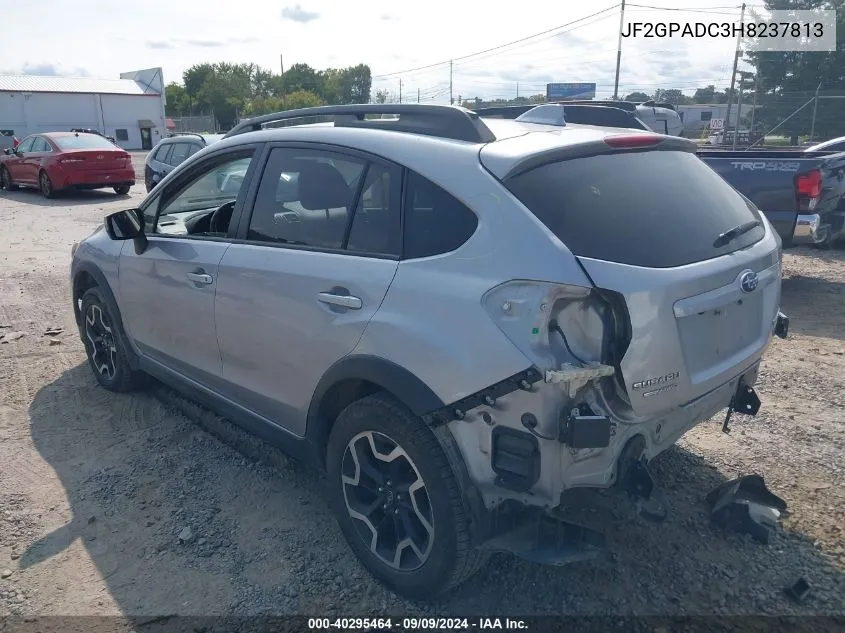 2017 Subaru Crosstrek 2.0I Premium VIN: JF2GPADC3H8237813 Lot: 40295464