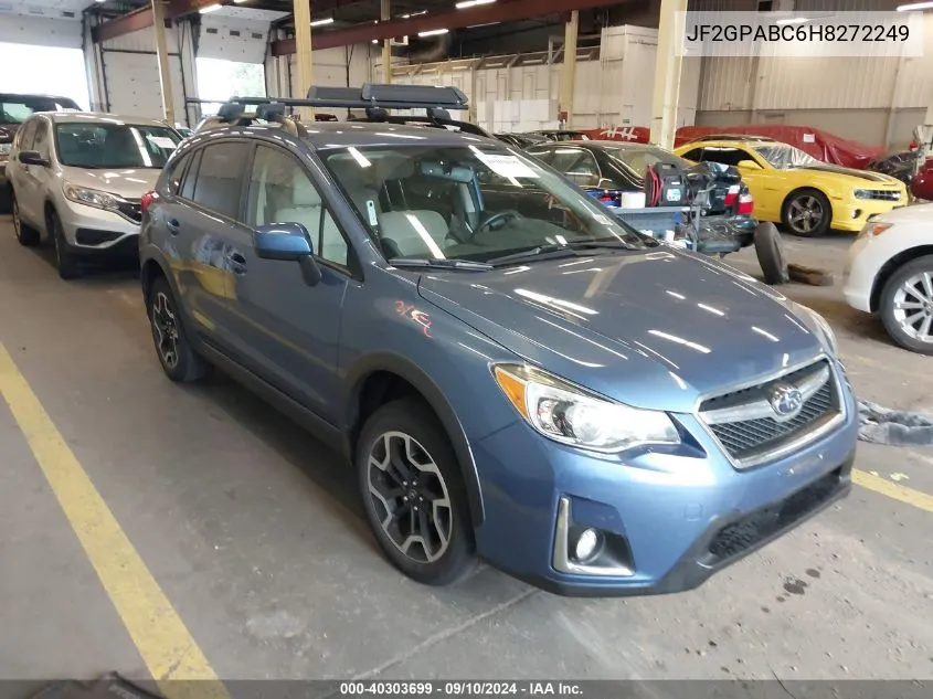 2017 Subaru Crosstrek Premium VIN: JF2GPABC6H8272249 Lot: 40303699