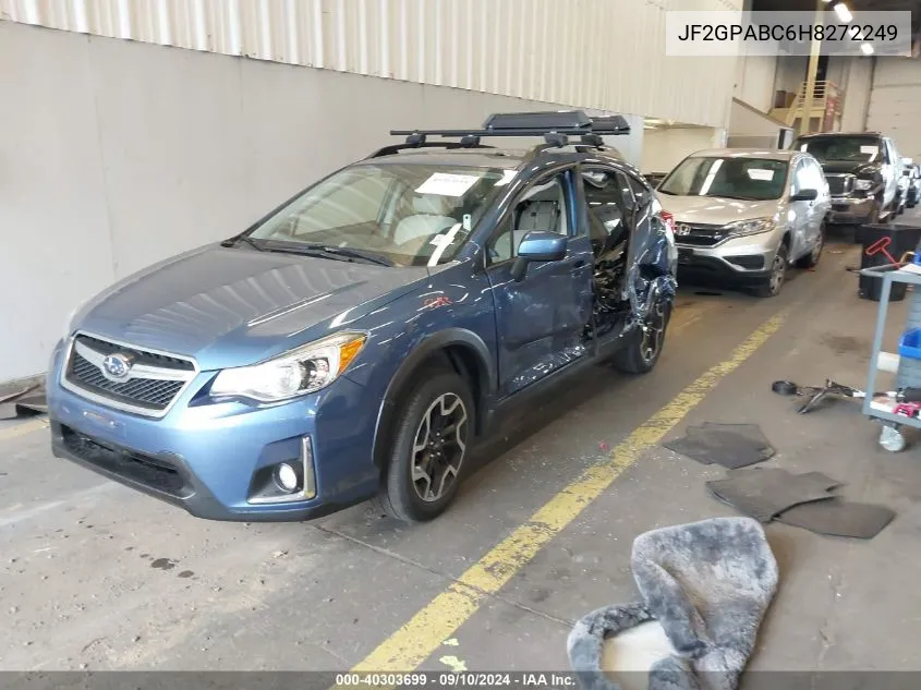 2017 Subaru Crosstrek Premium VIN: JF2GPABC6H8272249 Lot: 40303699