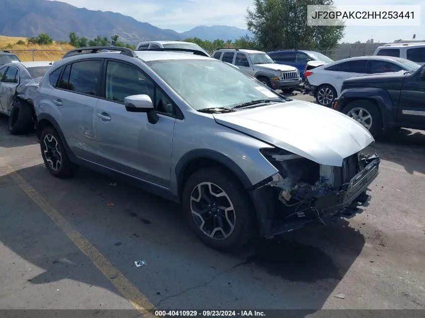 2017 Subaru Crosstrek Limited VIN: JF2GPAKC2HH253441 Lot: 40410929