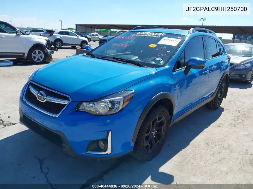 2017 Subaru Crosstrek 2.0I Limited VIN: JF2GPALC9HH250700 Lot: 40444836