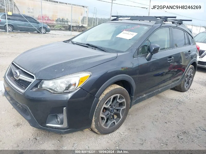 2017 Subaru Crosstrek 2.0I Limited VIN: JF2GPANC9H8246269 Lot: 40516231