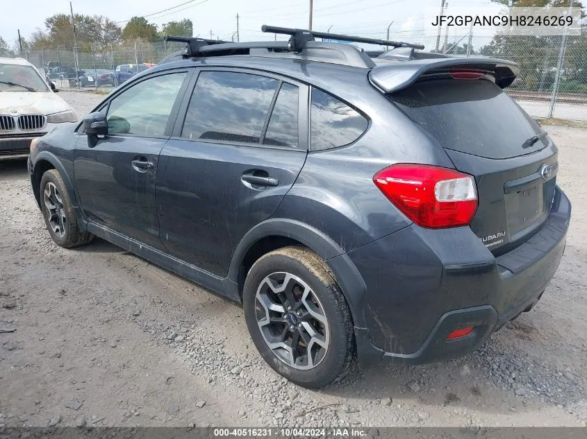 2017 Subaru Crosstrek 2.0I Limited VIN: JF2GPANC9H8246269 Lot: 40516231