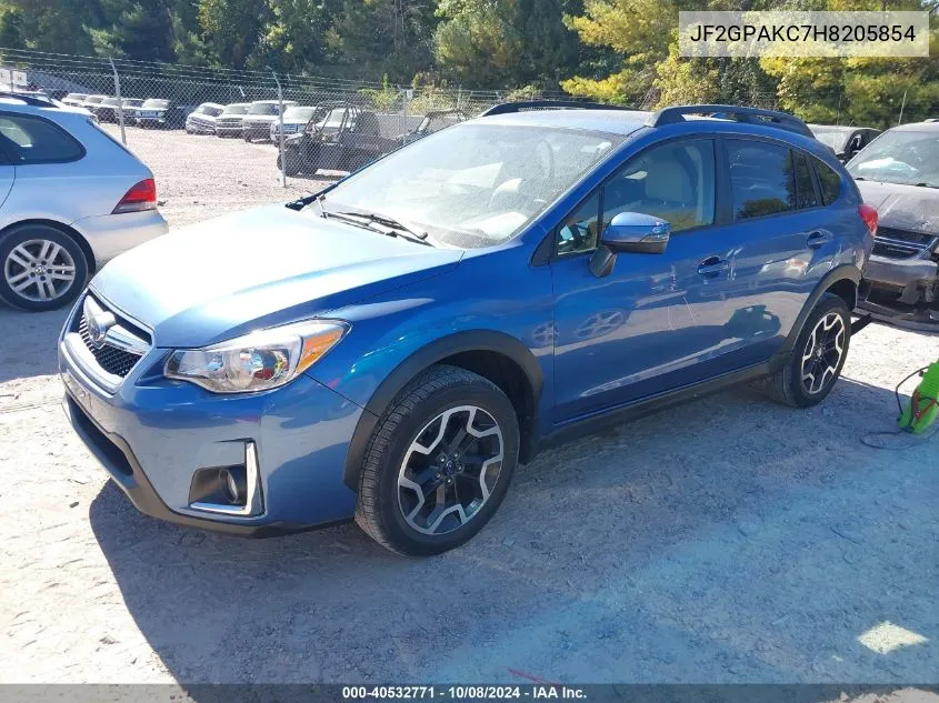 2017 Subaru Crosstrek 2.0I Limited VIN: JF2GPAKC7H8205854 Lot: 40532771