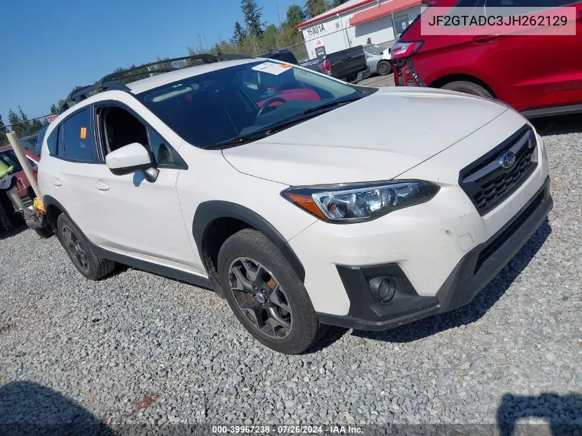 2018 Subaru Crosstrek 2.0I Premium VIN: JF2GTADC3JH262129 Lot: 39967238