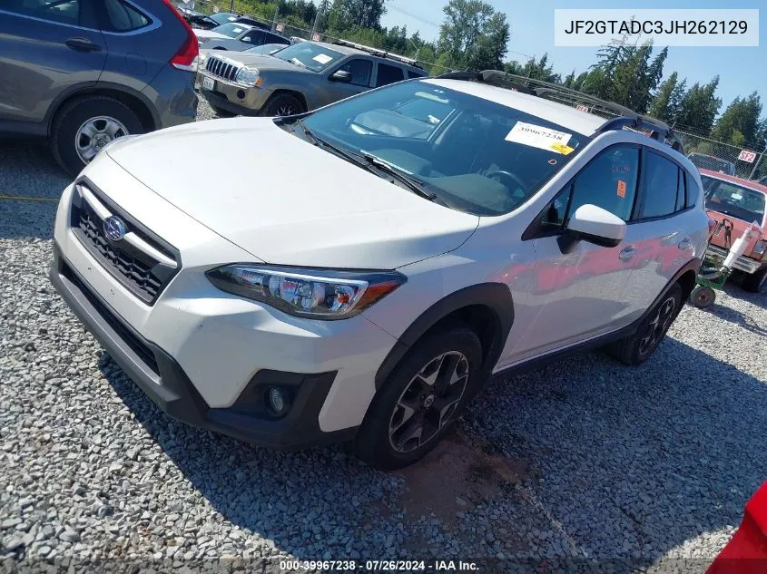 2018 Subaru Crosstrek 2.0I Premium VIN: JF2GTADC3JH262129 Lot: 39967238