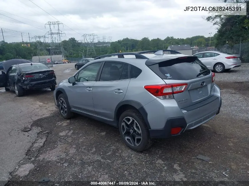 2018 Subaru Crosstrek 2.0I Limited VIN: JF2GTALC6J8245391 Lot: 40067447