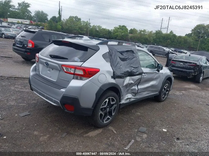 2018 Subaru Crosstrek 2.0I Limited VIN: JF2GTALC6J8245391 Lot: 40067447