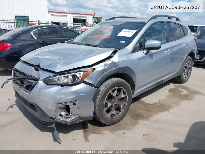 2018 Subaru Crosstrek 2.0I Premium VIN: JF2GTACC9JH267207 Lot: 40090511